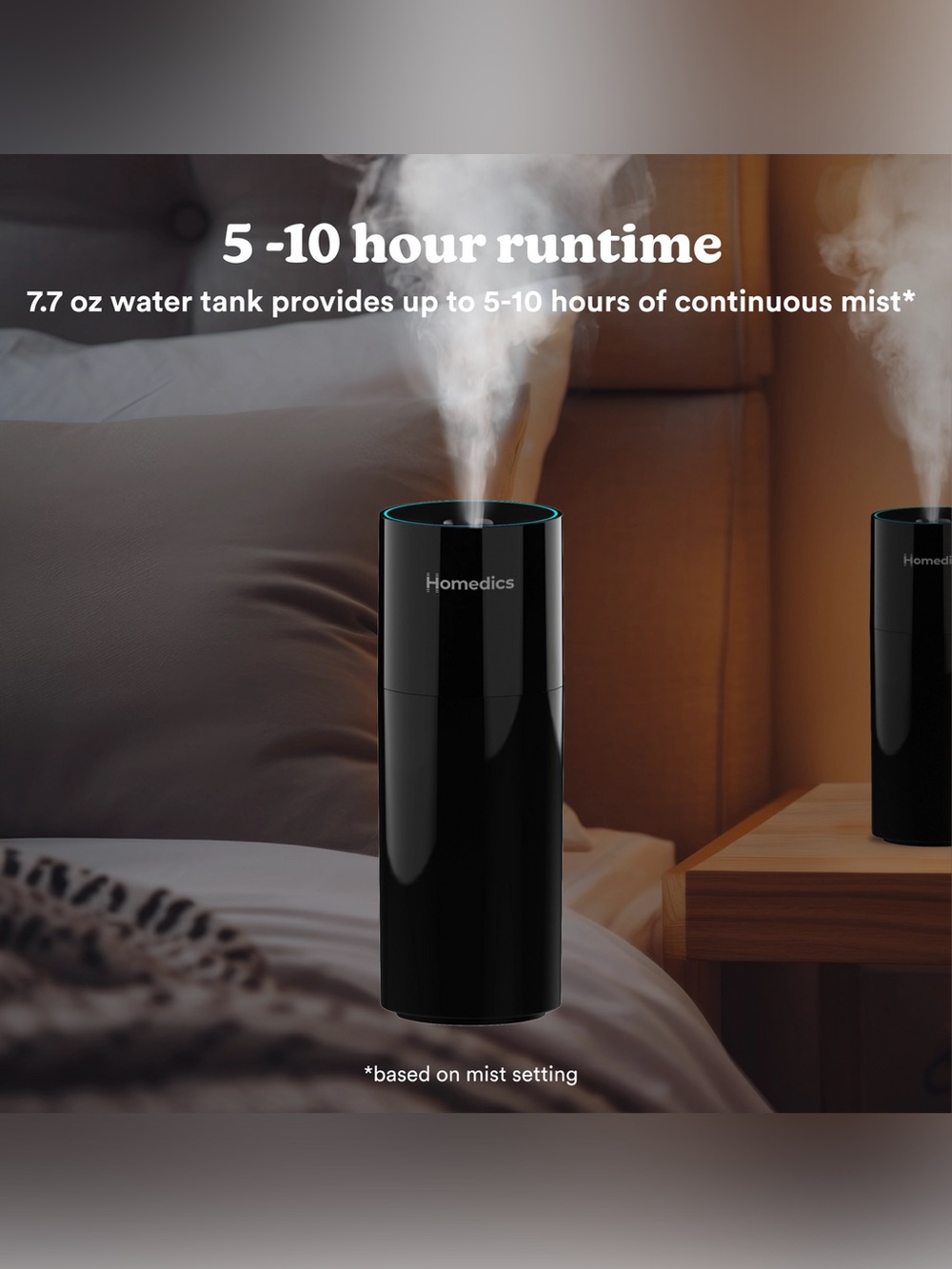 HOMEDICS Portable Humidifier - Picture 5 of 7
